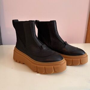 Sorel Platform Ankle Boots